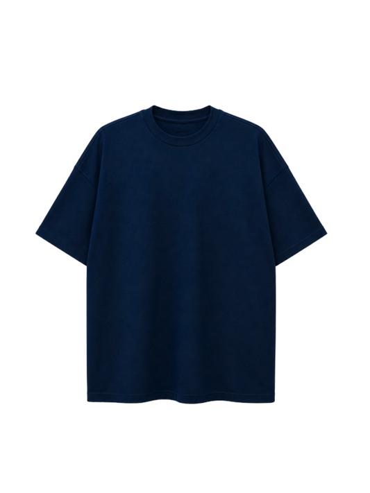 Essential Oversized T-Shirt — Navy
