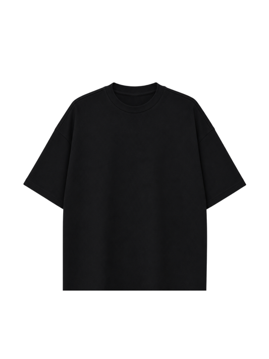Essential Oversized T-Shirt — Black